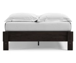 Piperton Black Full Platform Bed Base 10 Piperton Black Full Platform Bed Base -Household Items Sale 810591751 3