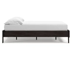 Piperton Black Full Platform Bed Base 13 Piperton Black Full Platform Bed Base -Household Items Sale 810591751 6