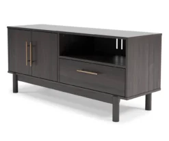 59" Brymont Dark Gray TV Stand -Household Items Sale 810592174 1