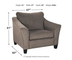 Nemoli Slate Chair And A Half 19 Nemoli Slate Chair And A Half -Household Items Sale 810594614 6