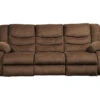 Tulen Chocolate Reclining Sofa -Household Items Sale 810594622