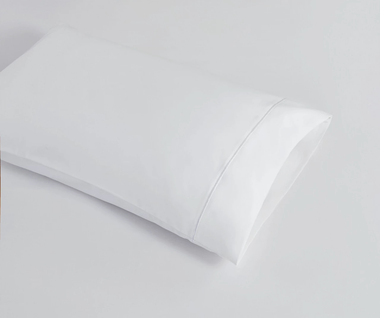 White 600-Thread Count Pima Cotton King 4-Piece Sheet Set 10 White 600-Thread Count Pima Cotton King 4-Piece Sheet Set - Image 8