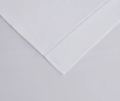 White 600-Thread Count Pima Cotton King 4-Piece Sheet Set 22 White 600-Thread Count Pima Cotton King 4-Piece Sheet Set -Household Items Sale 810595715 810595712 810595716 810595717 A8 9