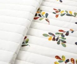 Lush Decor White & Multi-Color Boho Leaf Reversible Quilt Set 30 Lush Decor White & Multi-Color Boho Leaf Reversible Quilt Set -Household Items Sale 810596013 4