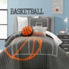 Lush Decor Basketball Reversible Quilt Set -Household Items Sale 810596042