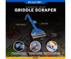 RAZOR Commercial-Grade Griddle Scraper 11 RAZOR Commercial-Grade Griddle Scraper -Household Items Sale 810597062 1