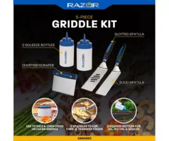 RAZOR 5-Piece Basic Griddle Kit 15 RAZOR 5-Piece Basic Griddle Kit -Household Items Sale 810597065 6