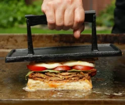 RAZOR Cast Iron Griddle Press 13 RAZOR Cast Iron Griddle Press -Household Items Sale 810597069 4