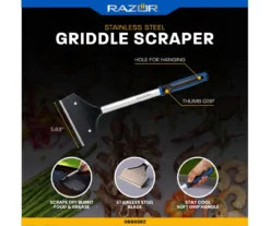 RAZOR Stainless Steel Griddle Scraper 11 RAZOR Stainless Steel Griddle Scraper -Household Items Sale 810597085 4