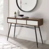 Walker Edison Fluted Console Table -Household Items Sale 810597297 B0