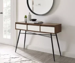 Walker Edison Fluted Console Table