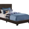 Monarch Faux Leather Twin Bed 2 Monarch Faux Leather Twin Bed -Household Items Sale 810598496 A0