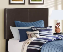 Monarch Faux Leather Twin Bed 18 Monarch Faux Leather Twin Bed -Household Items Sale 810598496 B8