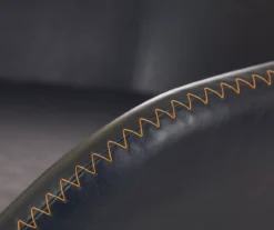 Glitzhome Mid-Century Modern Faux Leather Dining Chairs, 2-Pack -Household Items Sale 810598714 A0 5 1