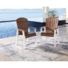 Genesis Bay Brown & White Patio Armchairs, 2-Pack -Household Items Sale 810599465 5