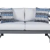 Amora Wood Look Cushioned Patio Loveseat 2 Amora Wood Look Cushioned Patio Loveseat -Household Items Sale 810599485 3