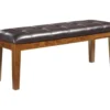 Ralene Faux Leather Dining Bench -Household Items Sale 810599600