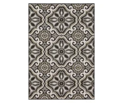 Mohawk Home Waterside Dark Grey Area Rug -Household Items Sale 810600321 A0 1