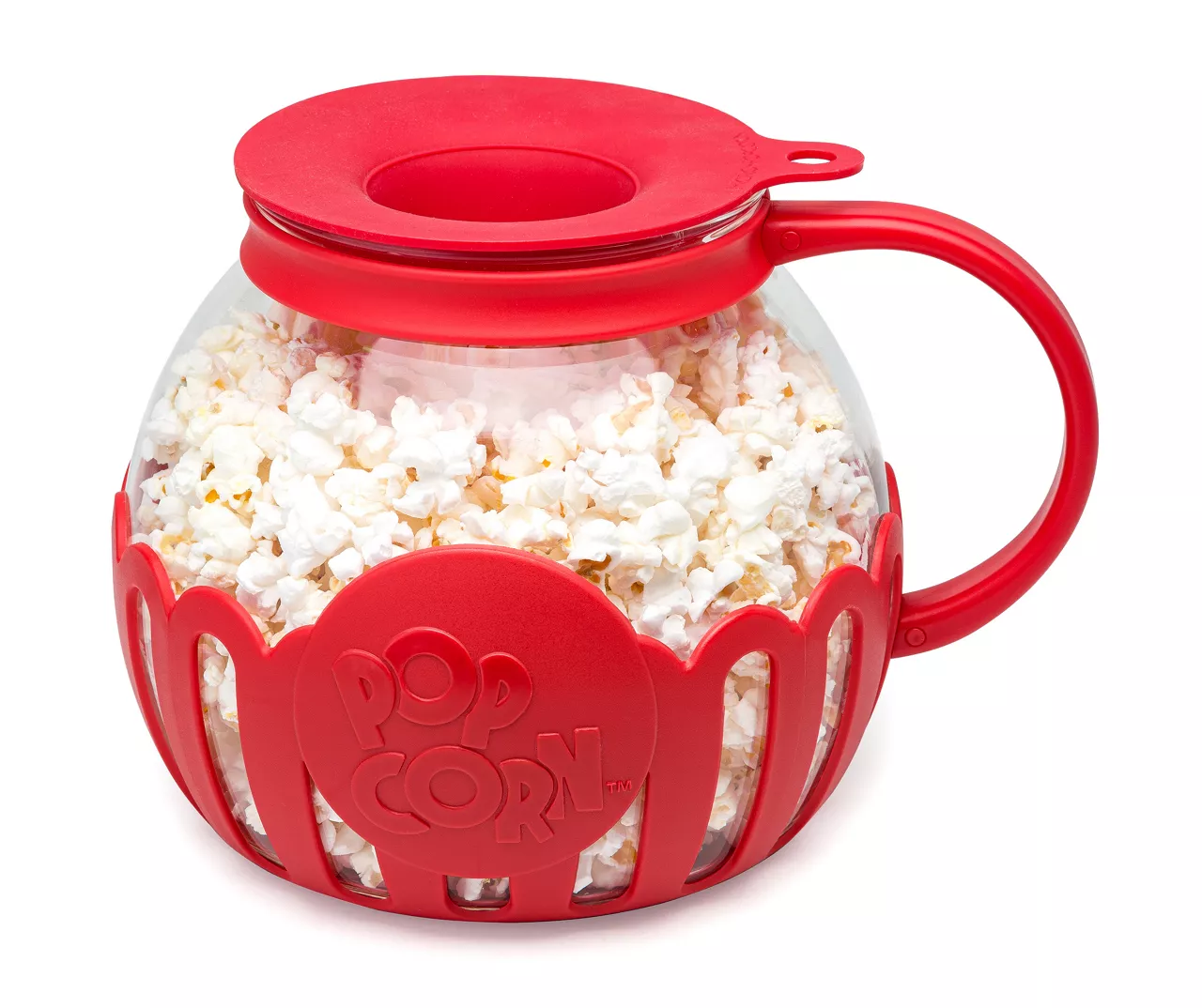 Ecolution Micro-Pop Red Microwave Popcorn Popper, 3 Quarts 3 Ecolution Micro-Pop Red Microwave Popcorn Popper, 3 Quarts