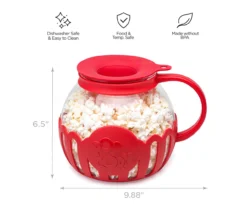 Ecolution Micro-Pop Red Microwave Popcorn Popper, 3 Quarts 17 Ecolution Micro-Pop Red Microwave Popcorn Popper, 3 Quarts -Household Items Sale 810602464 A7 4