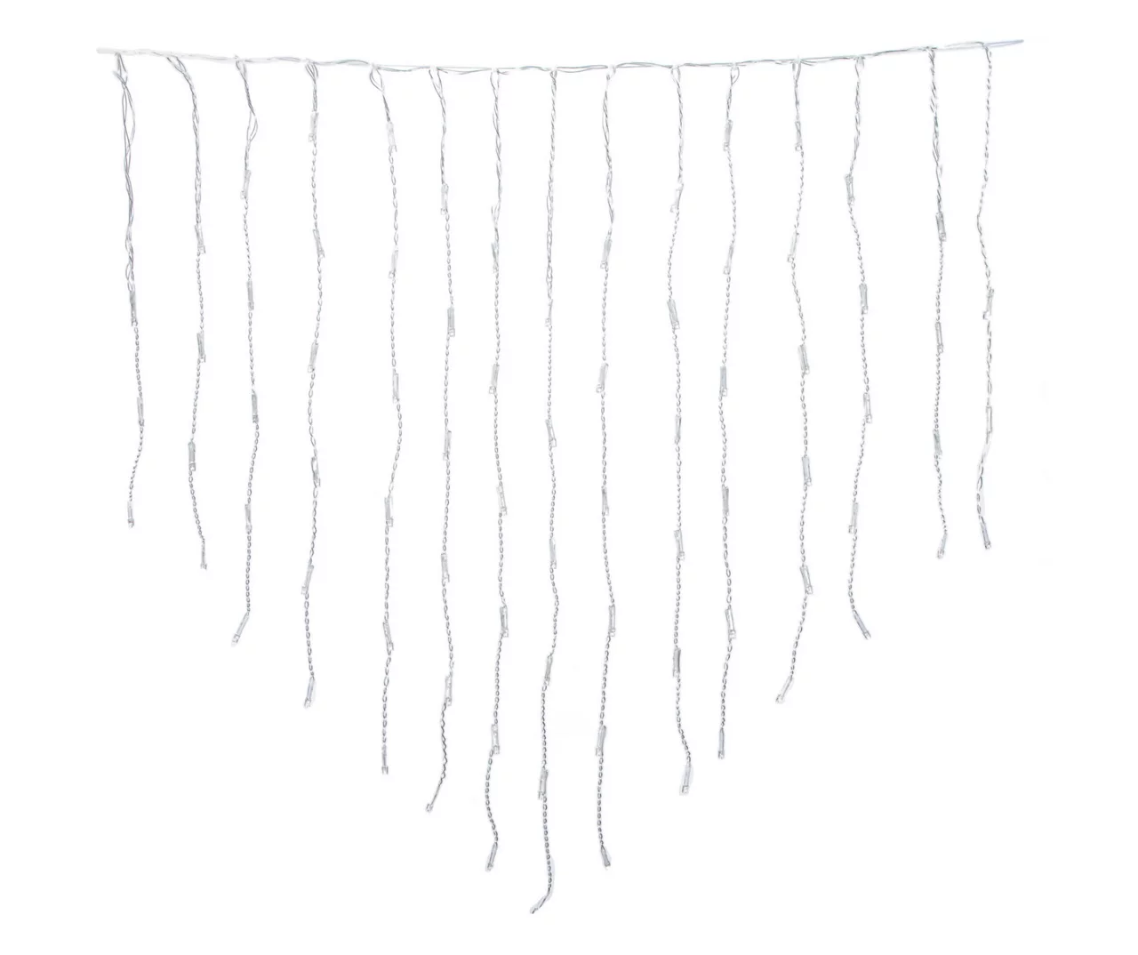 Red Heart Shape Curtain LED Light Set, 76 Lights 5 Red Heart Shape Curtain LED Light Set, 76 Lights - Image 3