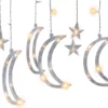 Warm White Large Moon & Stars 7-Strand LED Curtain Lights 2 Warm White Large Moon & Stars 7-Strand LED Curtain Lights -Household Items Sale 810603461 A0