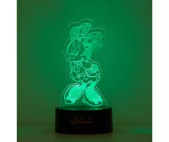 Disney Minnie Mouse Multi-Color Acrylic Lamp -Household Items Sale 810603609 B0 2