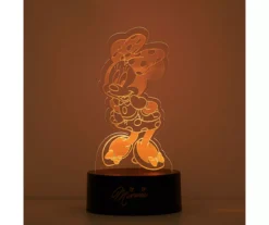 Disney Minnie Mouse Multi-Color Acrylic Lamp -Household Items Sale 810603609 B0 3