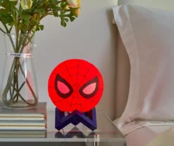 Marvel Red & Blue Spider-Man Moon Lamp -Household Items Sale 810603610 B0 2