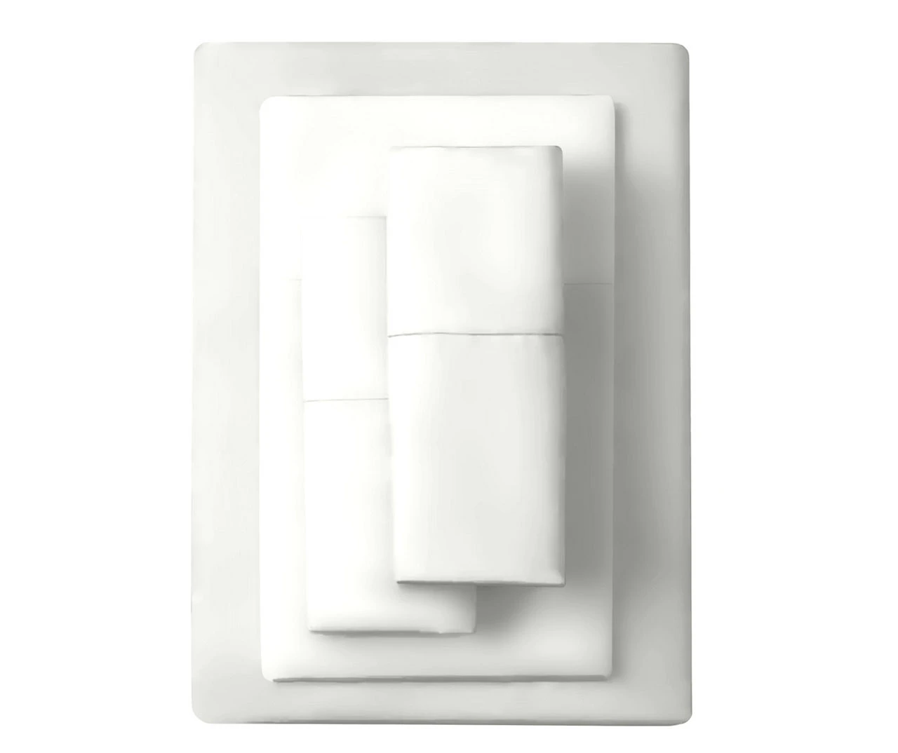 White 1,500-Thread Count Queen 4-Piece Sheet Set 4 White 1,500-Thread Count Queen 4-Piece Sheet Set - Image 2