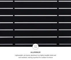 Marcy Black Metal Patio Coffee Table -Household Items Sale 810607954 A8 8