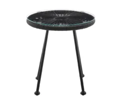 Maelynn Rope & Glass Patio Side Table 16 Maelynn Rope & Glass Patio Side Table -Household Items Sale 810607965 A2 2