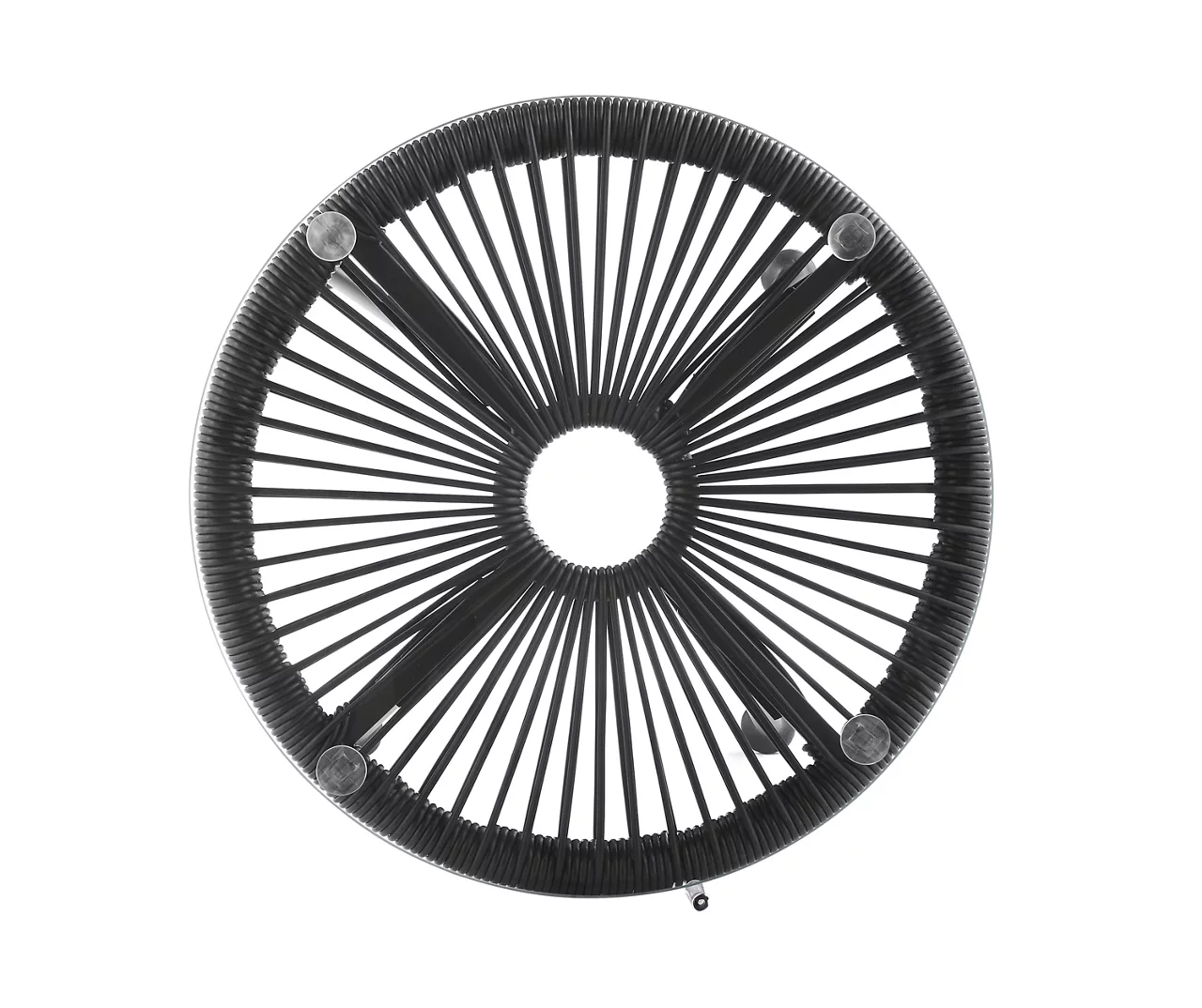 Maelynn Rope & Glass Patio Side Table 7 Maelynn Rope & Glass Patio Side Table - Image 5