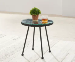 Maelynn Rope & Glass Patio Side Table 19 Maelynn Rope & Glass Patio Side Table -Household Items Sale 810607965 A7 5