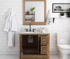 DHP Atwater Living Jazmyn Bathroom Vanity With White Sink -Household Items Sale 810610487 B0 3