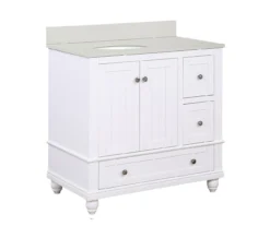 DHP Atwater Living Jazmyn Bathroom Vanity With White Sink -Household Items Sale 810610488 A0 1