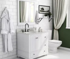 DHP Atwater Living Jazmyn Bathroom Vanity With White Sink -Household Items Sale 810610488 B0 2