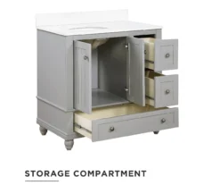 DHP Atwater Living Jazmyn Bathroom Vanity With White Sink -Household Items Sale 810610489 A0 2