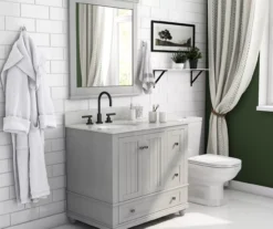 DHP Atwater Living Jazmyn Bathroom Vanity With White Sink -Household Items Sale 810610489 B0 2