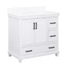 DHP Atwater Living Mills White Bathroom Vanity With Sink 1 DHP Atwater Living Mills White Bathroom Vanity With Sink -Household Items Sale 810610511 A0