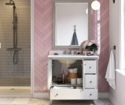 DHP Atwater Living Delias Bathroom Vanity With White Sink -Household Items Sale 810610515 B0 4