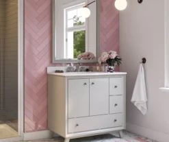 DHP Atwater Living Delias Bathroom Vanity With White Sink -Household Items Sale 810610515 B0 5