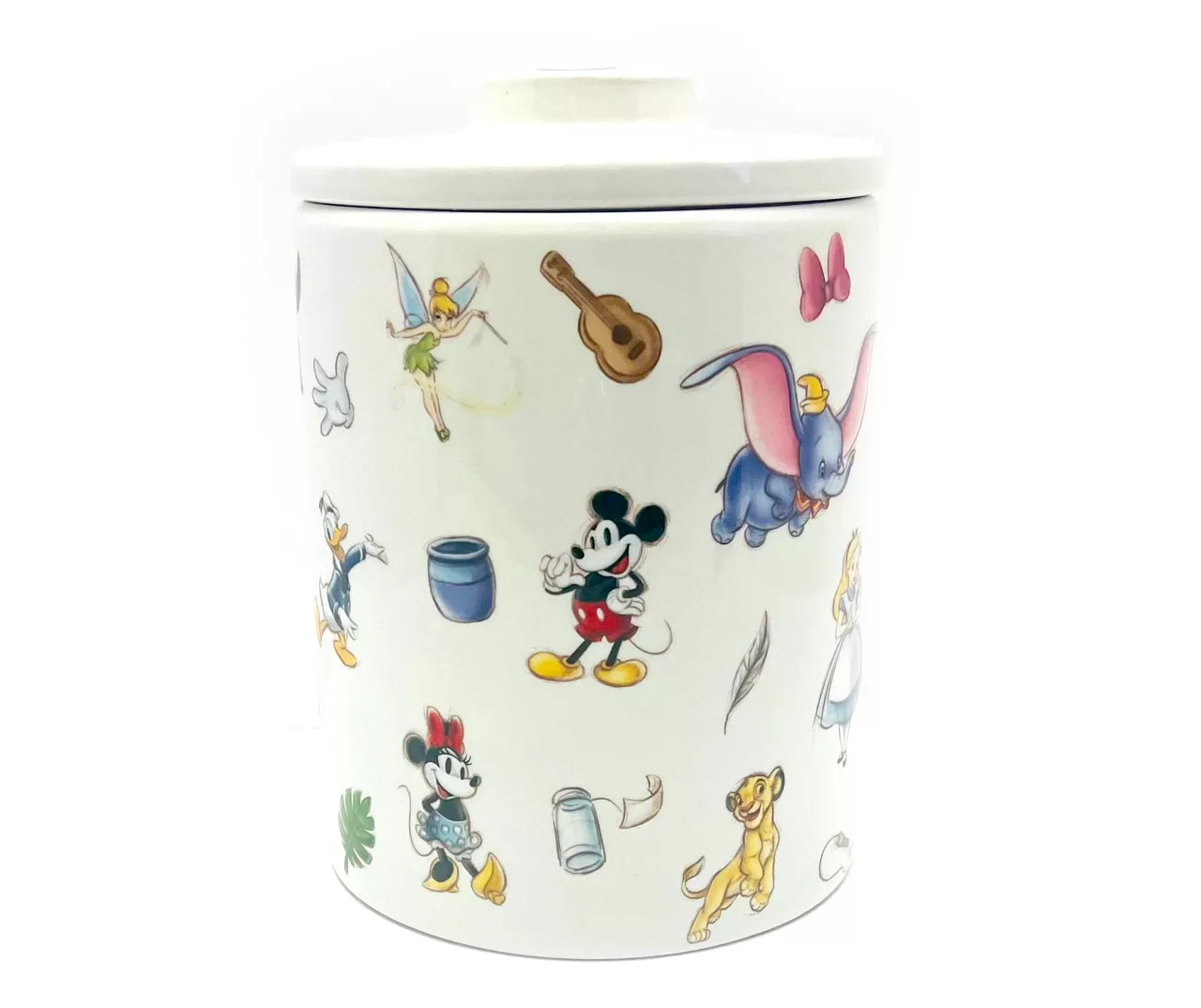 Disney 100 Heritage Small Multi-Character Ceramic Canister, 44 Oz. 3 Disney 100 Heritage Small Multi-Character Ceramic Canister, 44 Oz.