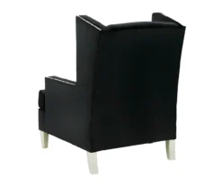 Harriotte Black Accent Chair -Household Items Sale 810612309 2