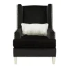 Harriotte Black Accent Chair 1 Harriotte Black Accent Chair -Household Items Sale 810612309 3