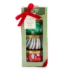 Fresh Balsam, Santa's Cookies & Cinnamon Cheer Snowman Tin Candle Gift Set, 3-Pack -Household Items Sale 810613788 A0