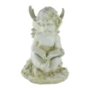 11.5" Sitting Cherub Angel With Book Statue -Household Items Sale 810616741 A0 1