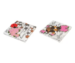 "Love My Garden" Ladybug & Floral Stepping Garden Stones, 2-Pack 8 "Love My Garden" Ladybug & Floral Stepping Garden Stones, 2-Pack -Household Items Sale 810616780 A0 3
