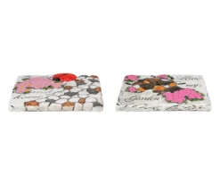 "Love My Garden" Ladybug & Floral Stepping Garden Stones, 2-Pack 9 "Love My Garden" Ladybug & Floral Stepping Garden Stones, 2-Pack -Household Items Sale 810616780 A0 4