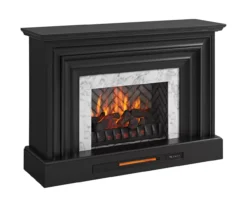 53.5" Black Petite Grand Electric Fireplace Console 19 53.5" Black Petite Grand Electric Fireplace Console -Household Items Sale 810617767 A0 2